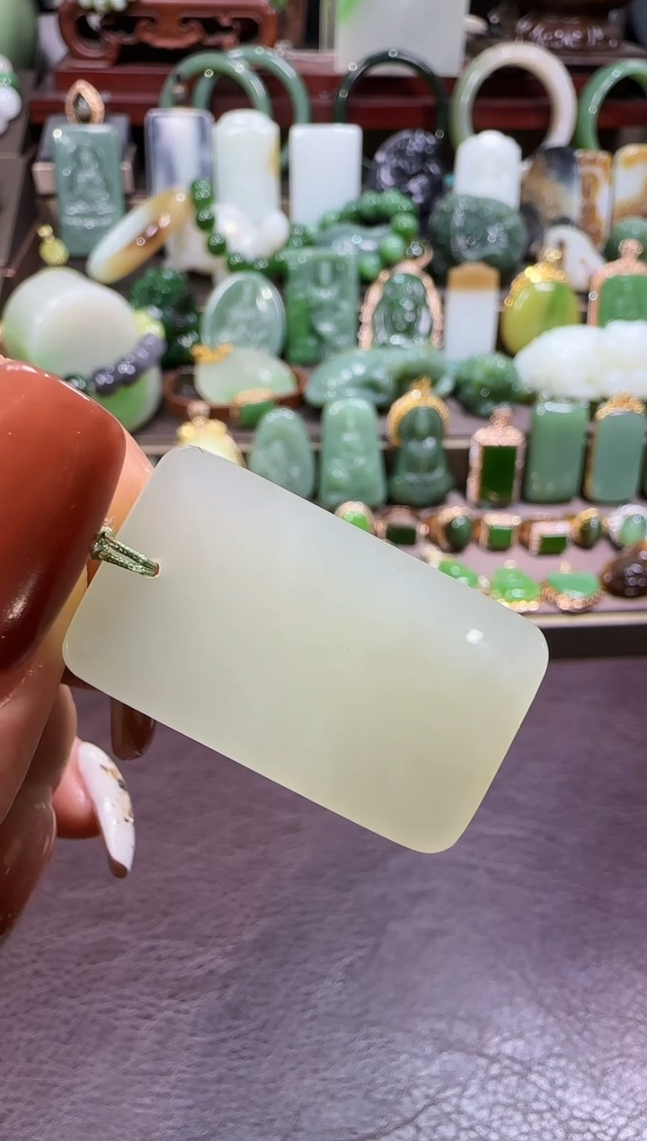 未镶嵌和田玉挂件【宏1223】18