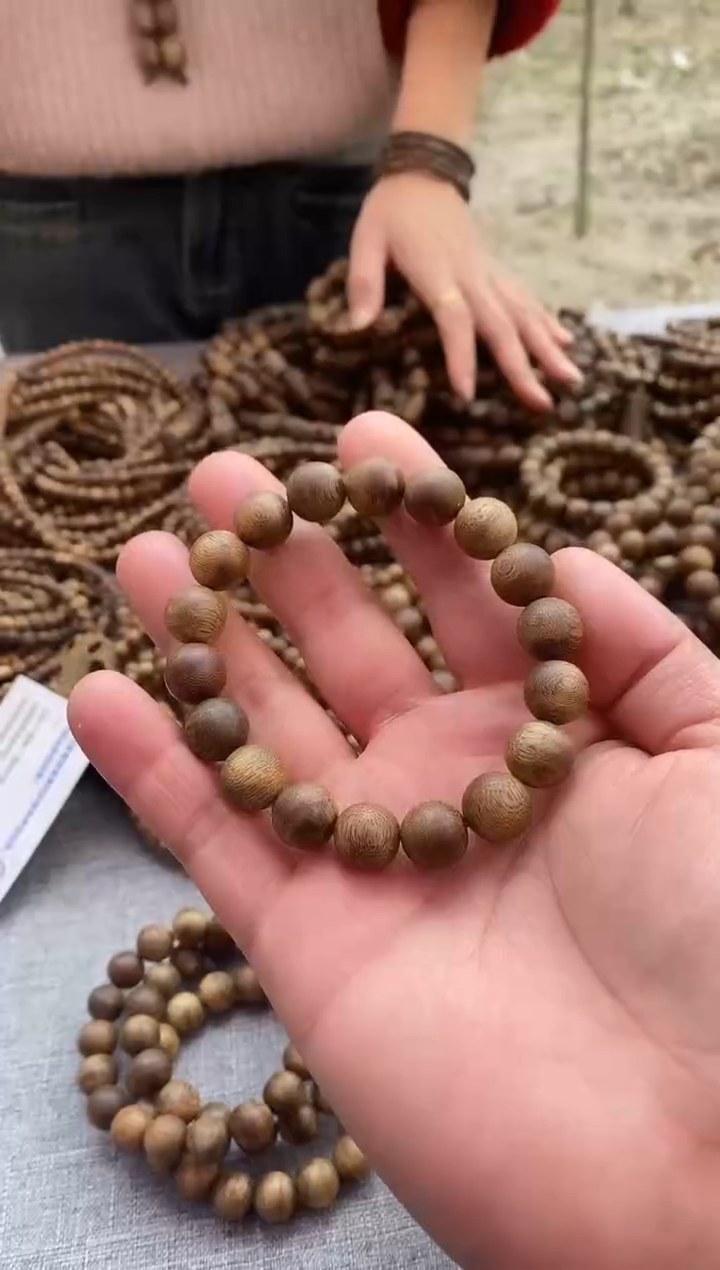 【闪购商品】沉香手串1.2圆珠单圈棋楠手串多样性发一