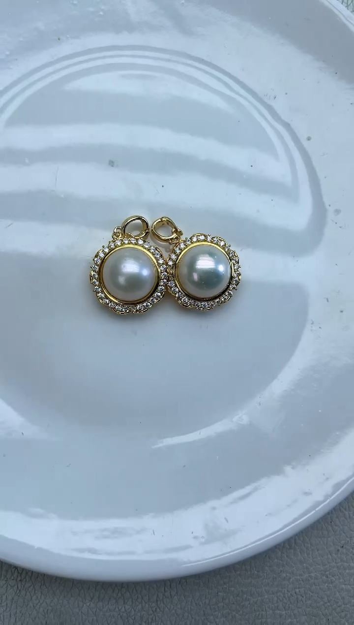 未镶嵌吊坠淡水珍珠白色系(多样性发一）