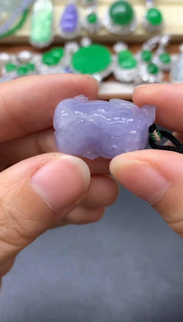 颈饰未镶嵌翡翠484-中国好珍宝