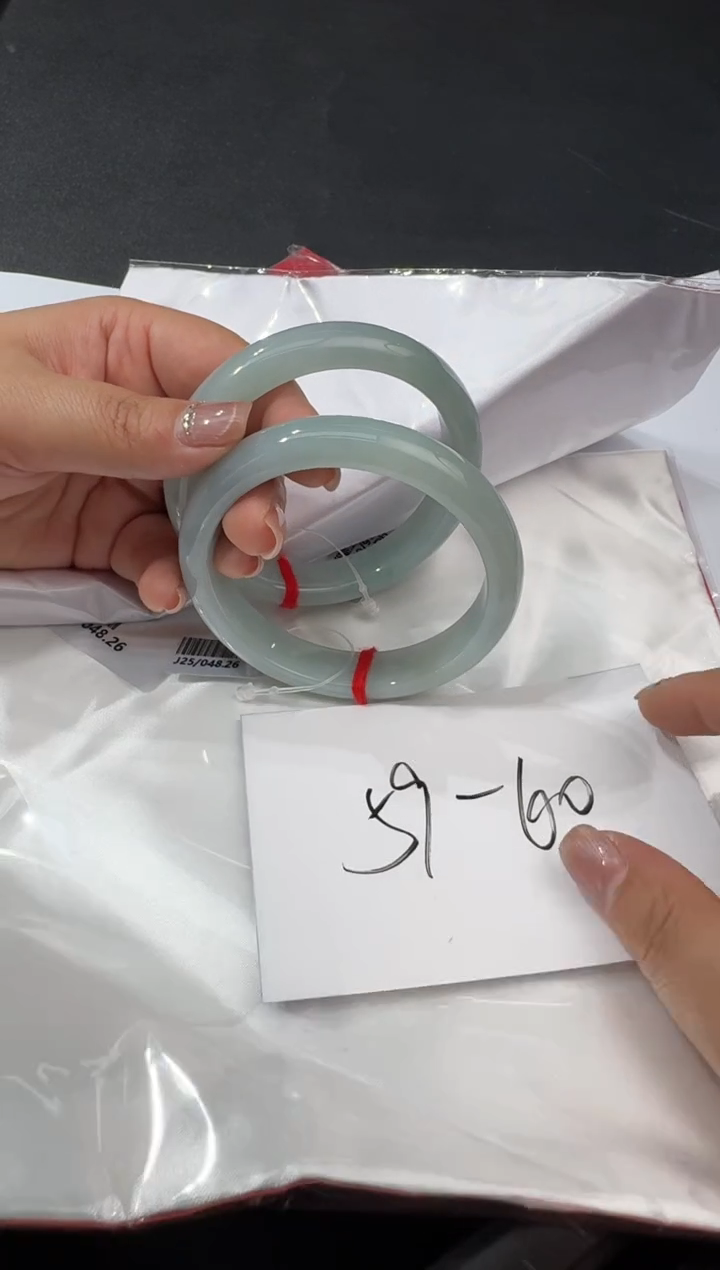 【闪购商品】翡翠手镯未镶嵌S0311-L80-628有棉筋/多样性