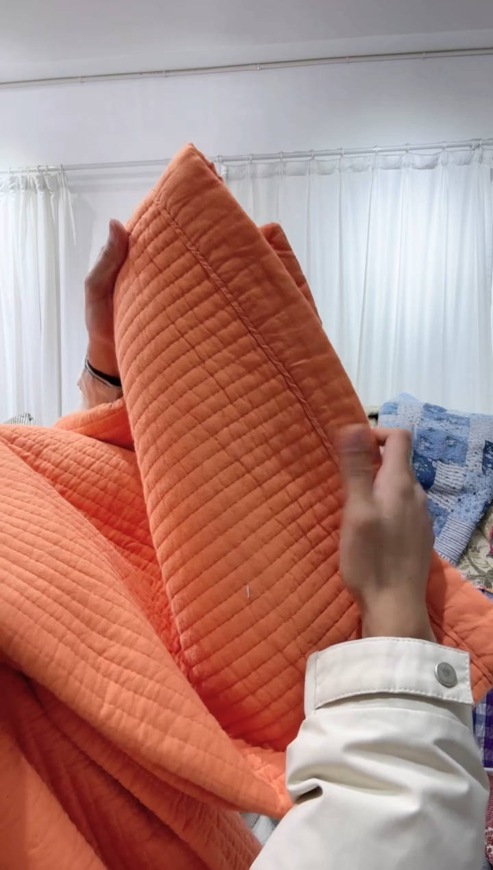 棉250*270纯棉床盖59号微瑕