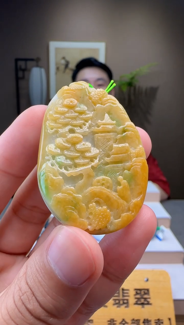 颈饰未镶嵌翡翠XM@@60B7J19717