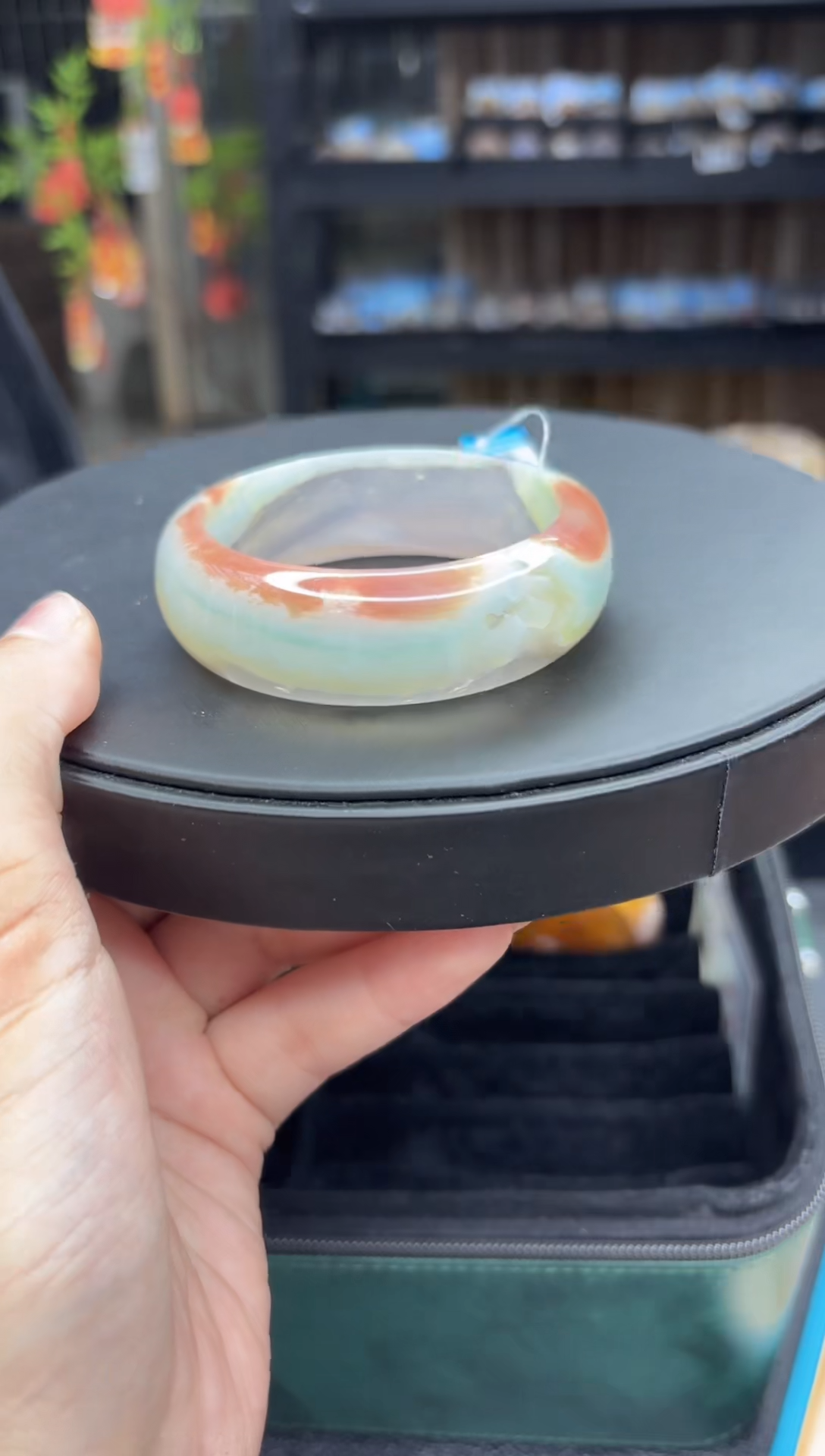 【闪购商品】石英质玉手镯未镶嵌293（54圈）