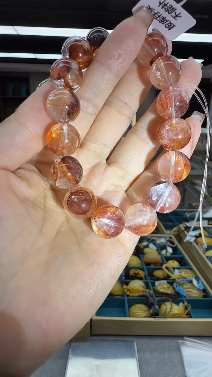 未镶嵌手链水晶330秒拍号 假一罚三 