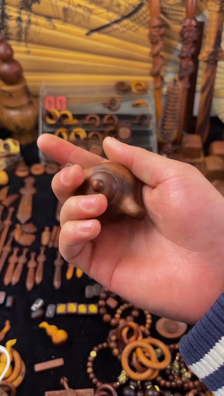 【闪购商品】枣木桃木把把壶一物一拍