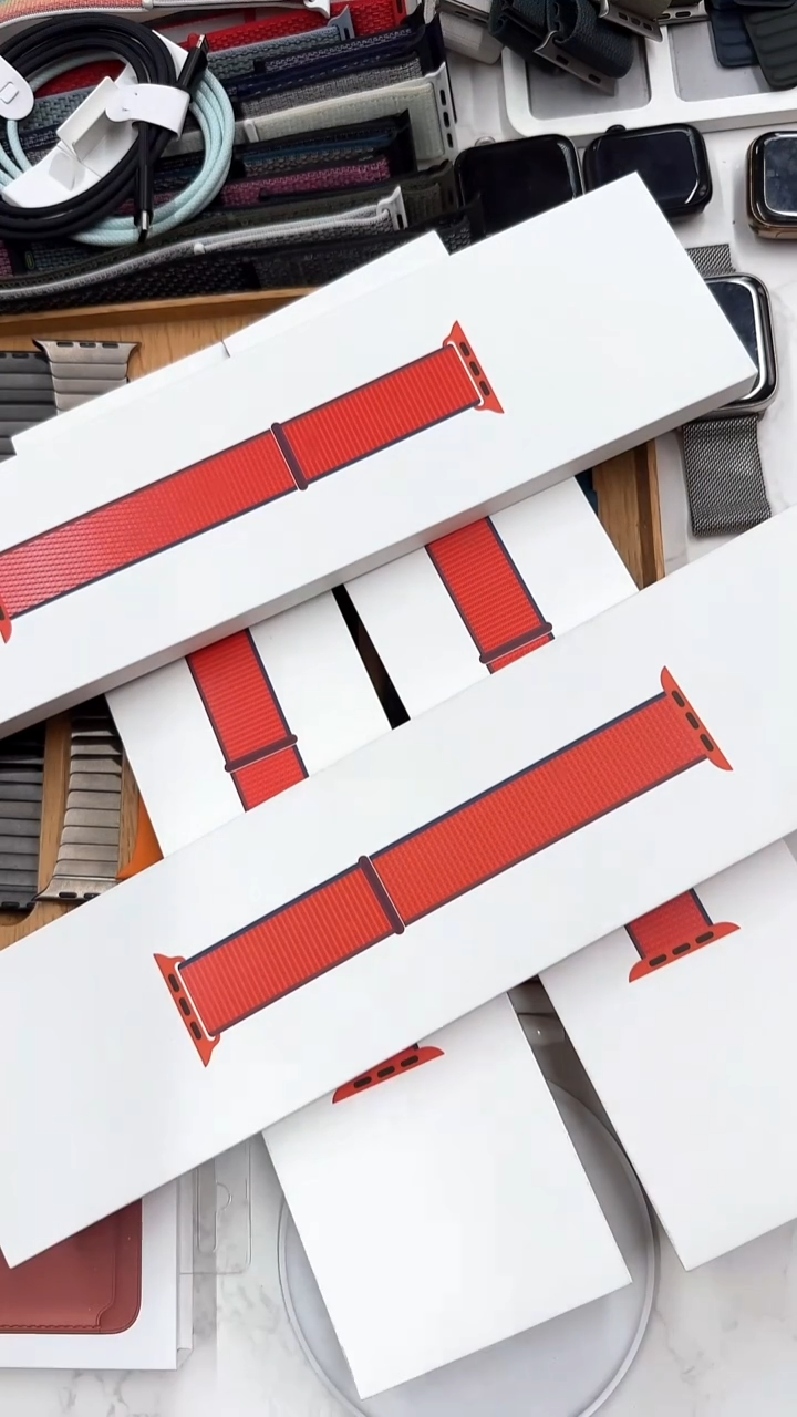 准新品大表盘 20年红色尼龙 原封 