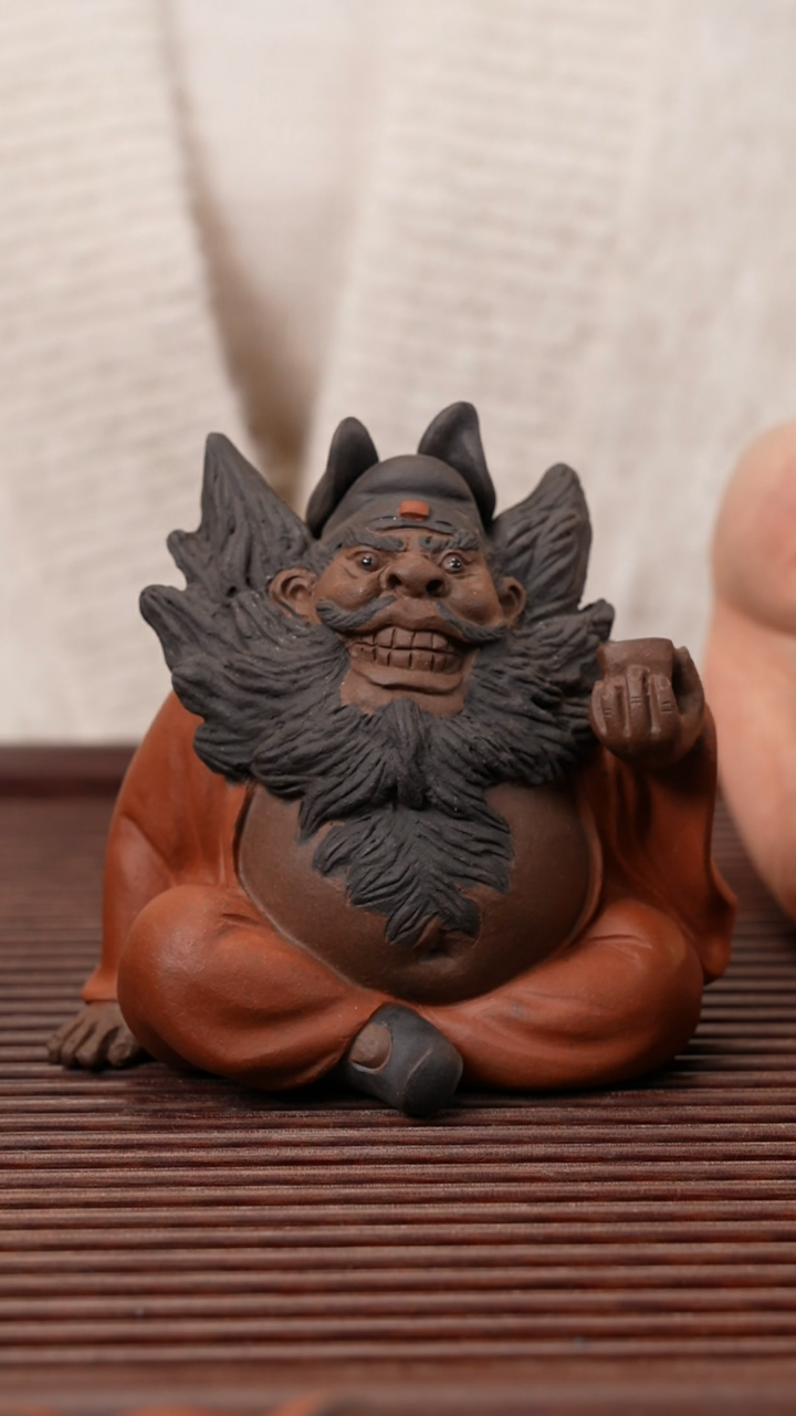 【闪购商品】紫砂茶宠饮茶钟馗