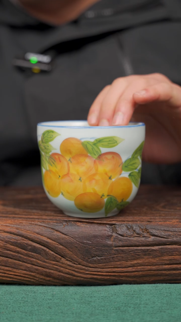 【闪购商品】瓷片49景德镇杯釉下手工手绘瓷器