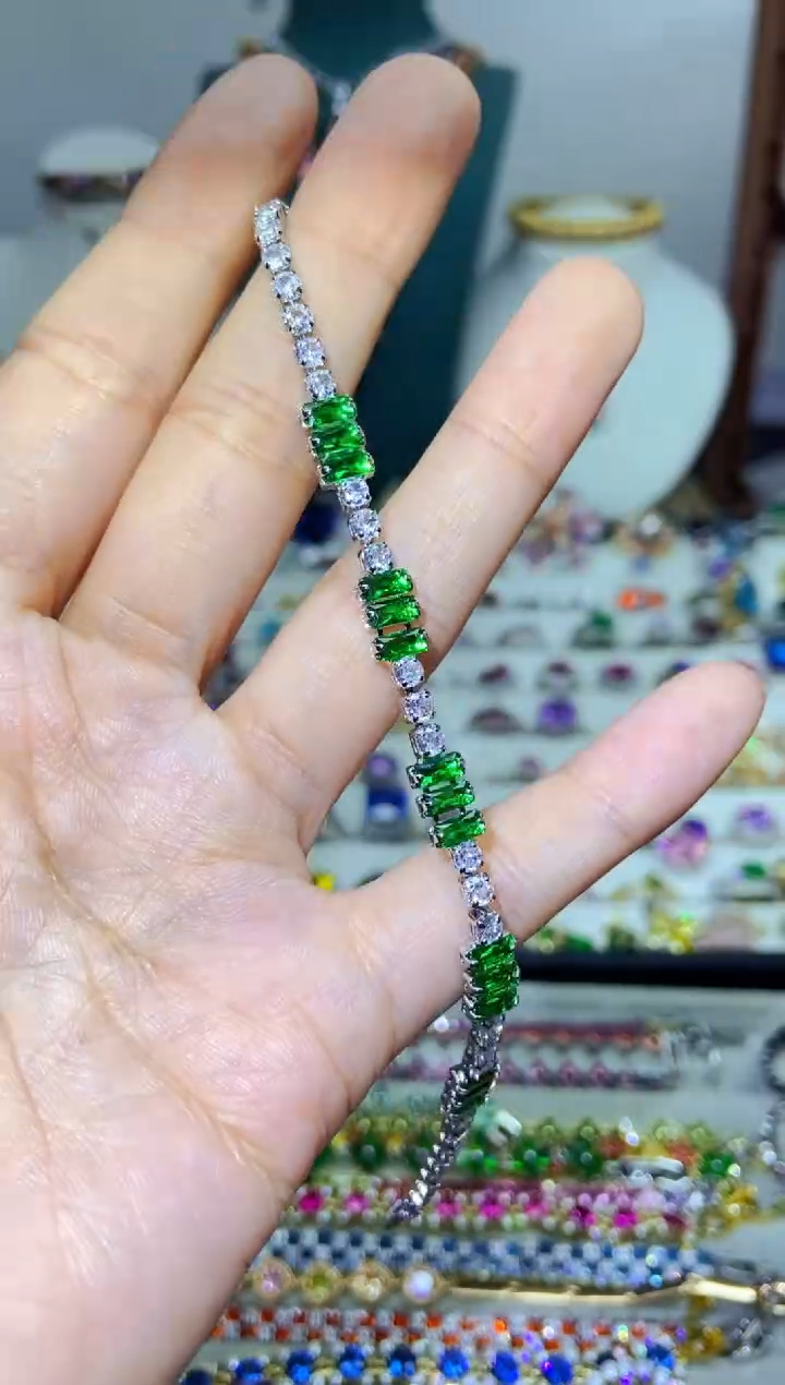 银S925镶嵌戒指烟晶176