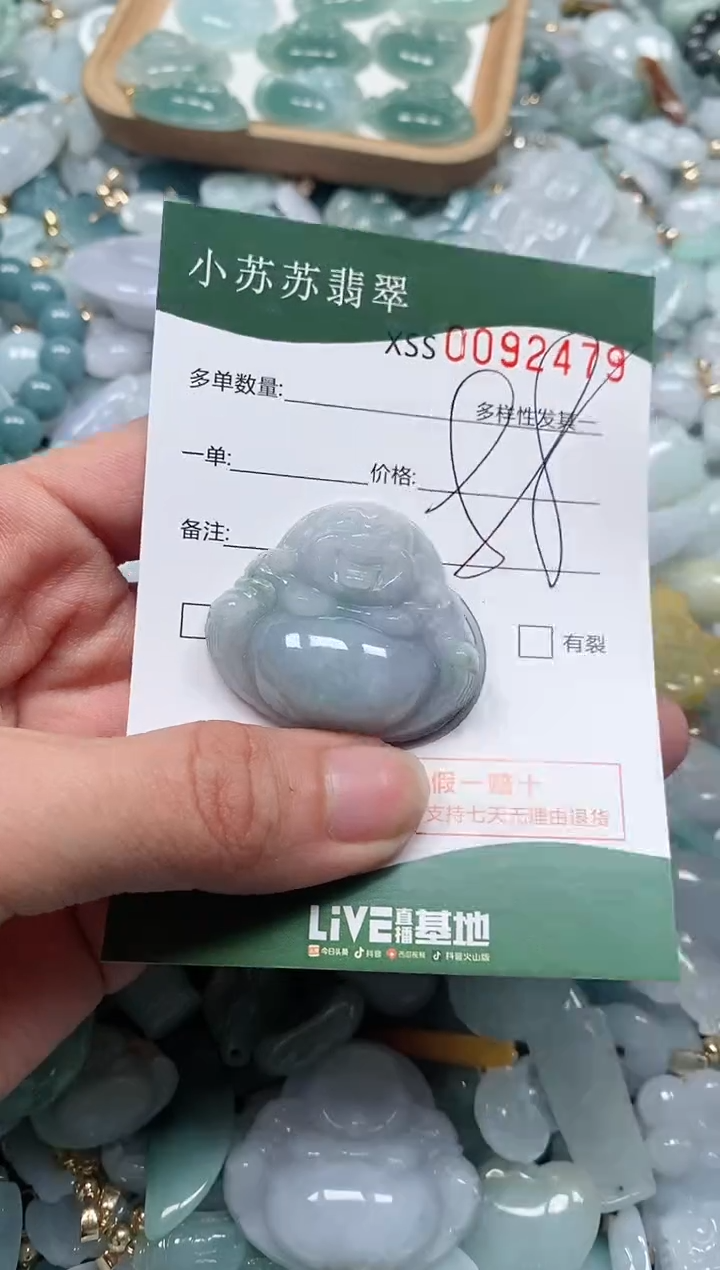 【闪购商品】翡翠颈饰未镶嵌闪购商品0092479