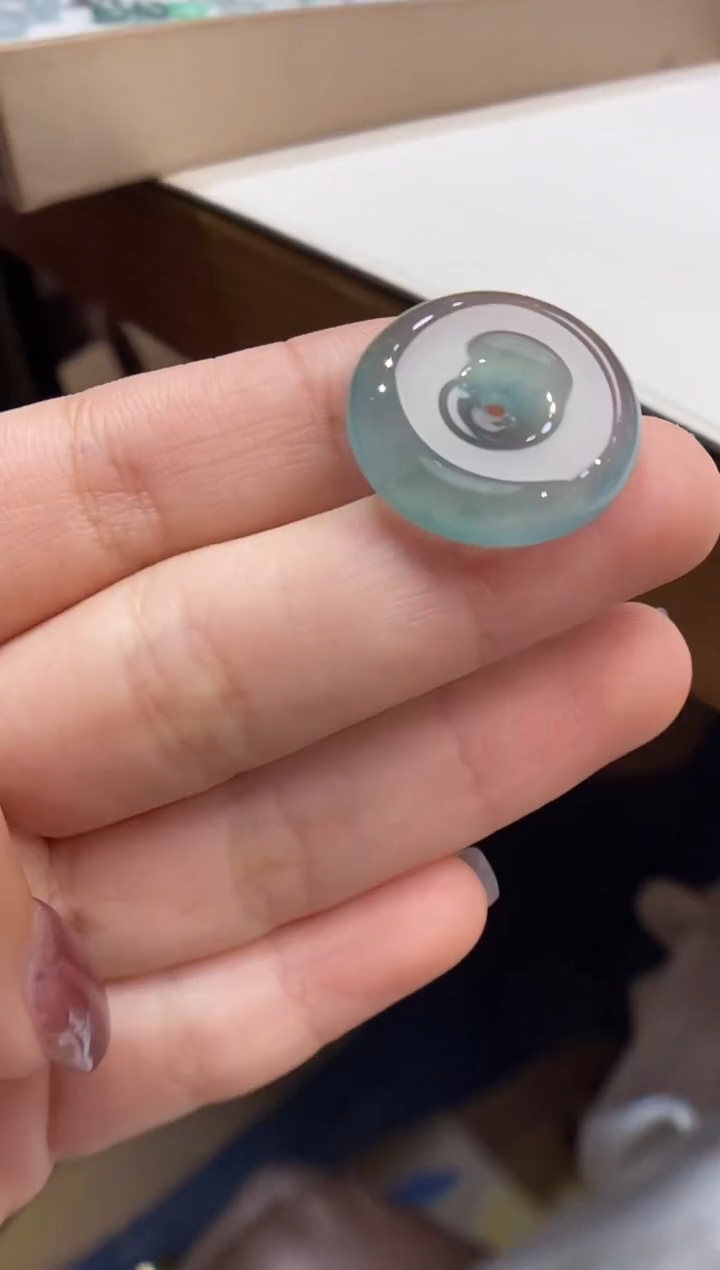 【闪购商品】翡翠颈饰未镶嵌平安扣