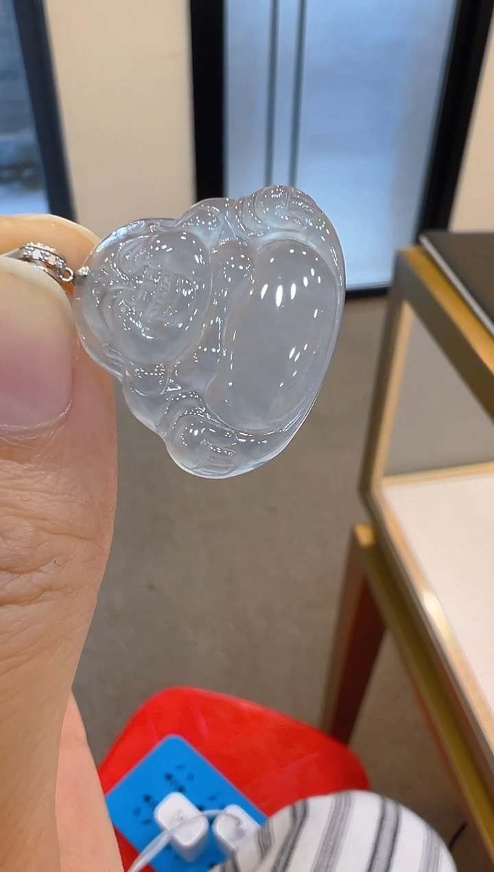 翡翠18K金镶嵌吊坠(不含链)多样性团购发一件