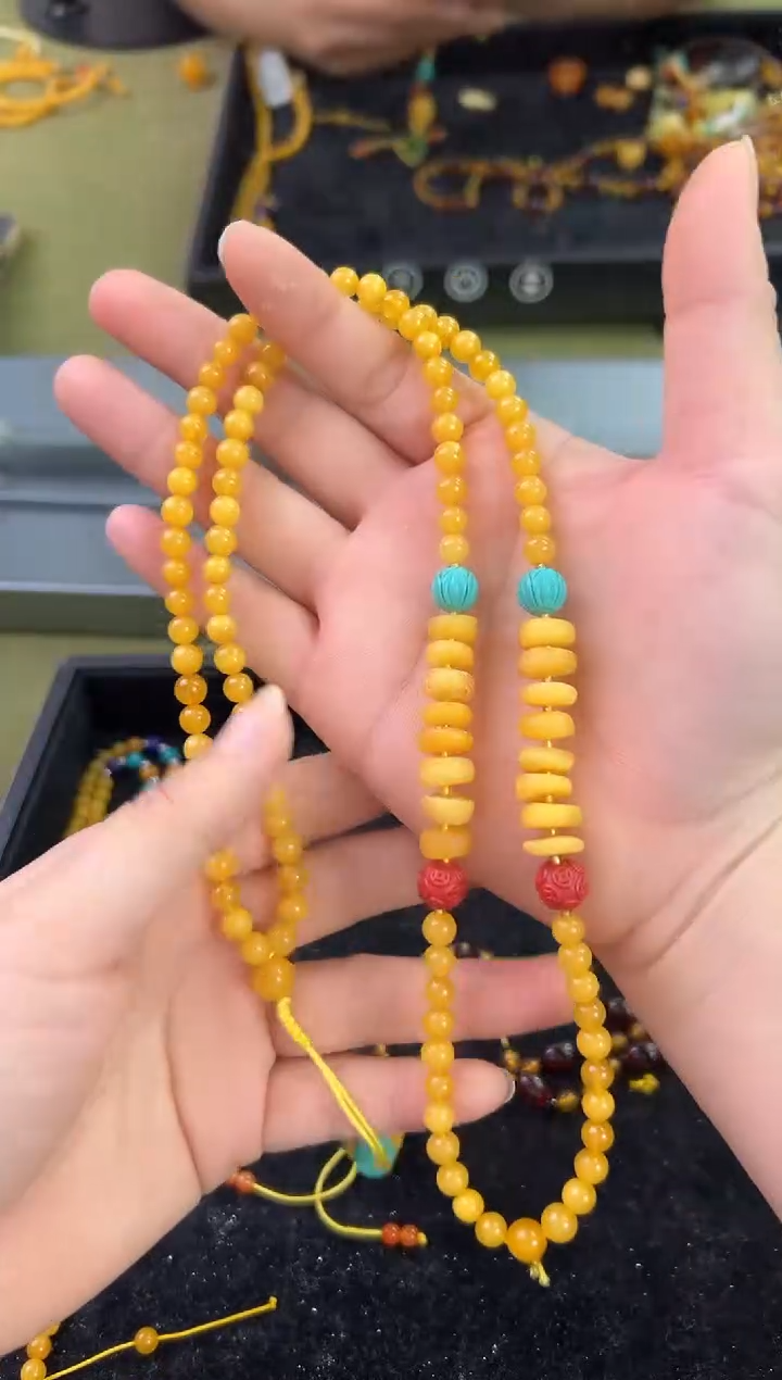 裸石琥珀未镶嵌琥珀蜜蜡吊坠