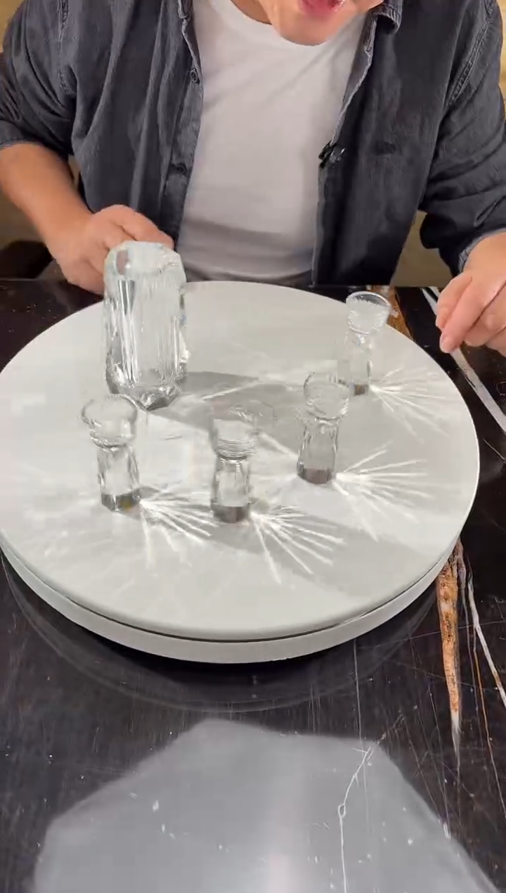 摆件白酒杯一壶四杯一套