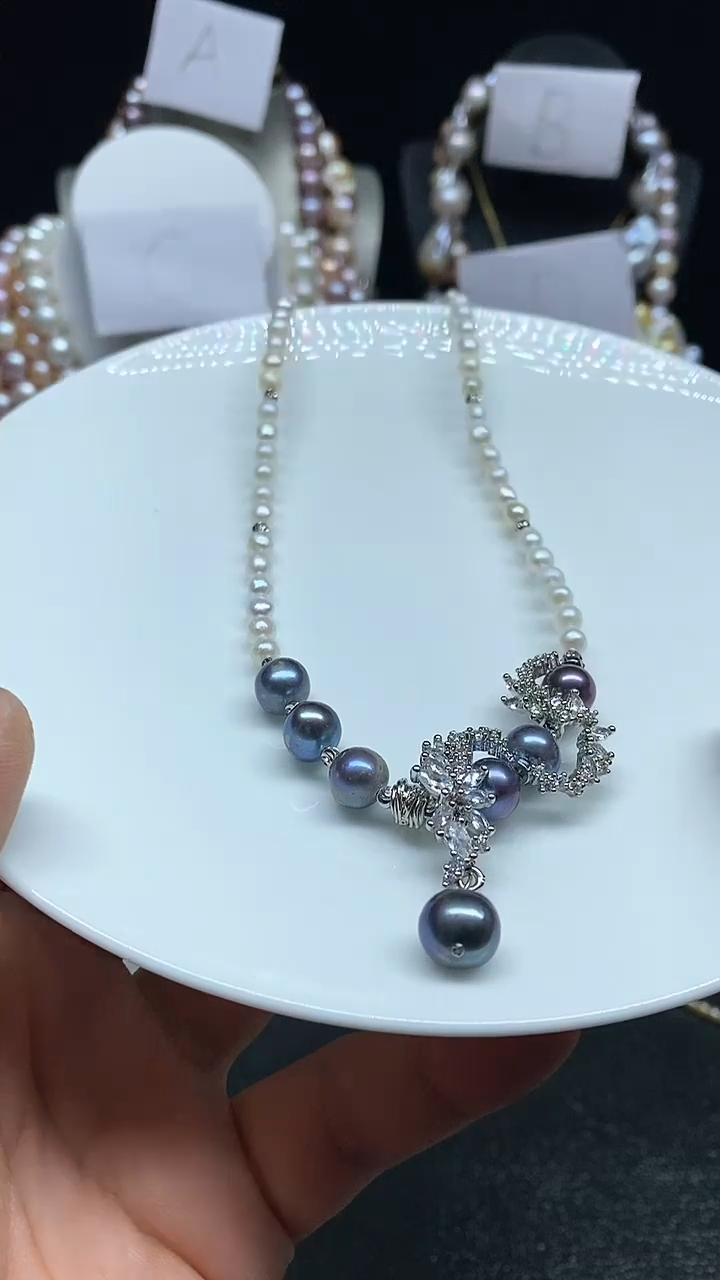 【闪购商品】淡水珍珠颈饰未镶嵌多人