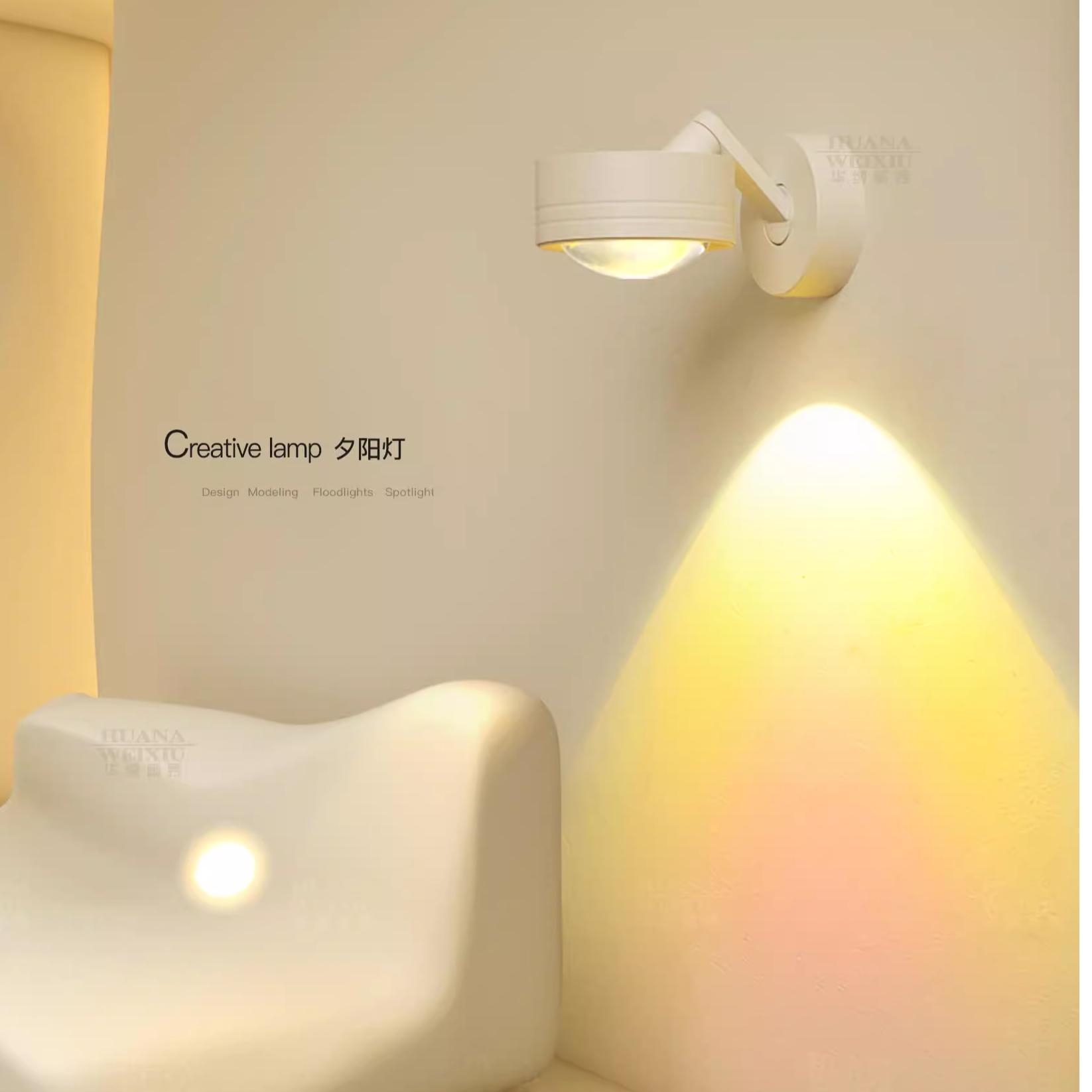 夕阳灯过道走廊灯阳台灯创意led吸顶灯客厅灯卧室灯2025新款灯具