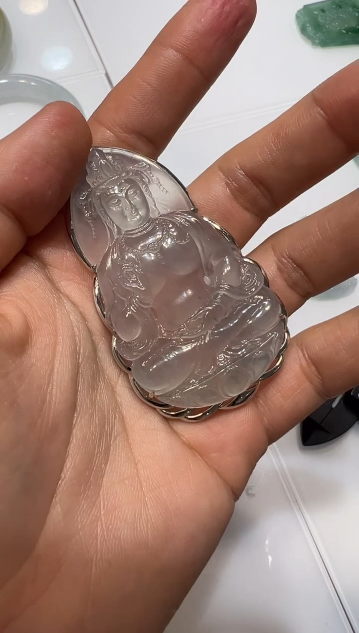 【闪购商品】定制翡翠未镶嵌观音