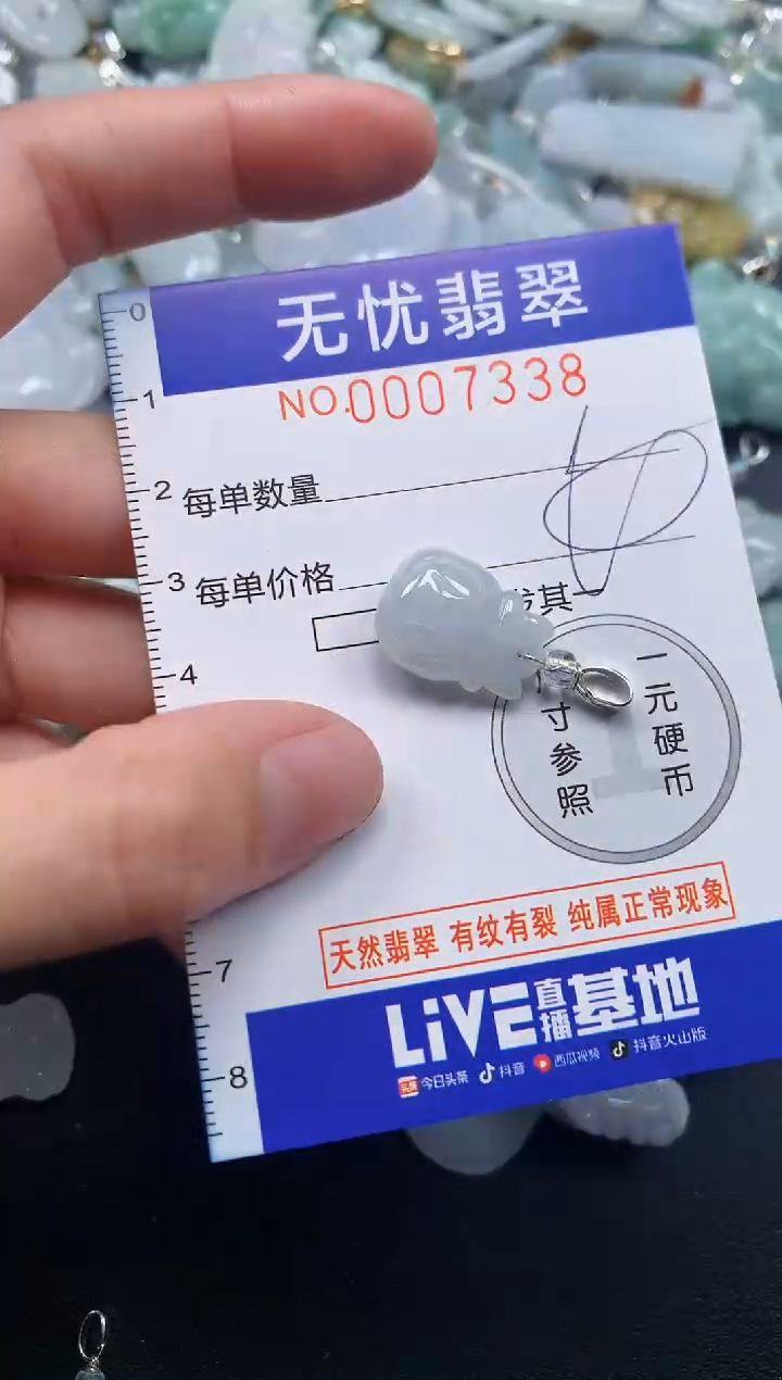 颈饰未镶嵌翡翠7338