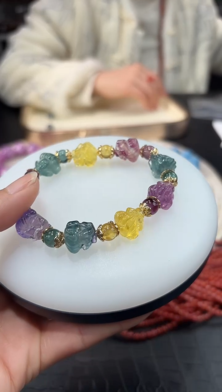 【闪购商品】水晶手链未镶嵌手链