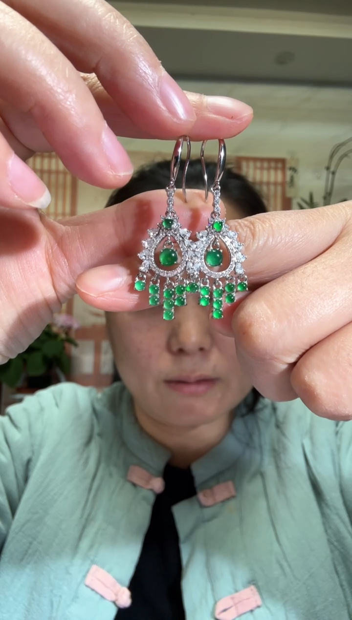 颈饰银S925镶嵌翡翠【多样性发其一】00005385