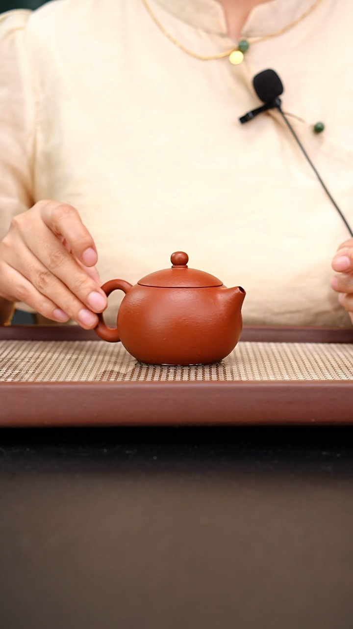 茶壶紫砂小煤窑朱泥粗砂西施