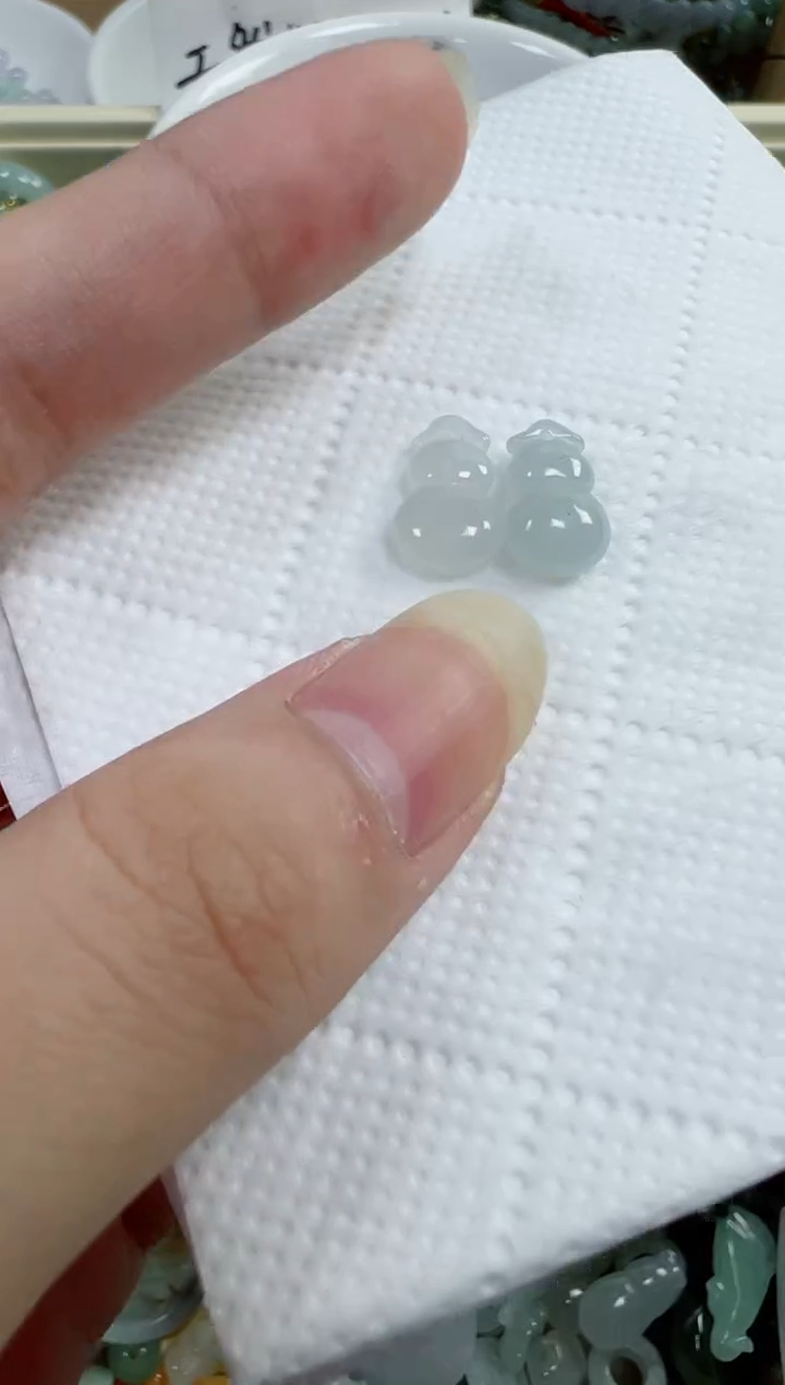 翡翠裸石135号链接，A货翡翠