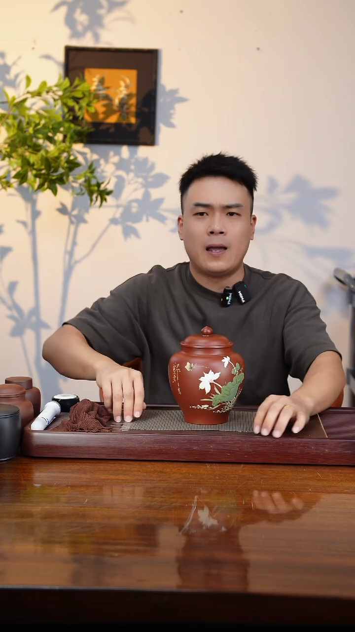宜兴原矿紫砂茶叶罐