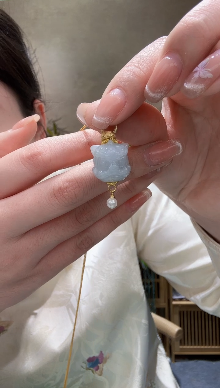 【闪购商品】翡翠颈饰未镶嵌吊坠