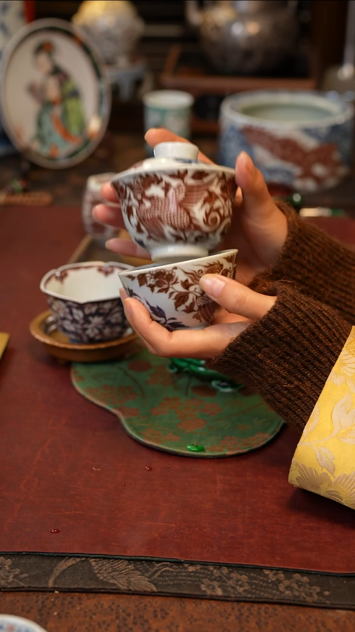 【闪购商品】凤穿牡丹景德镇陶瓷福利款