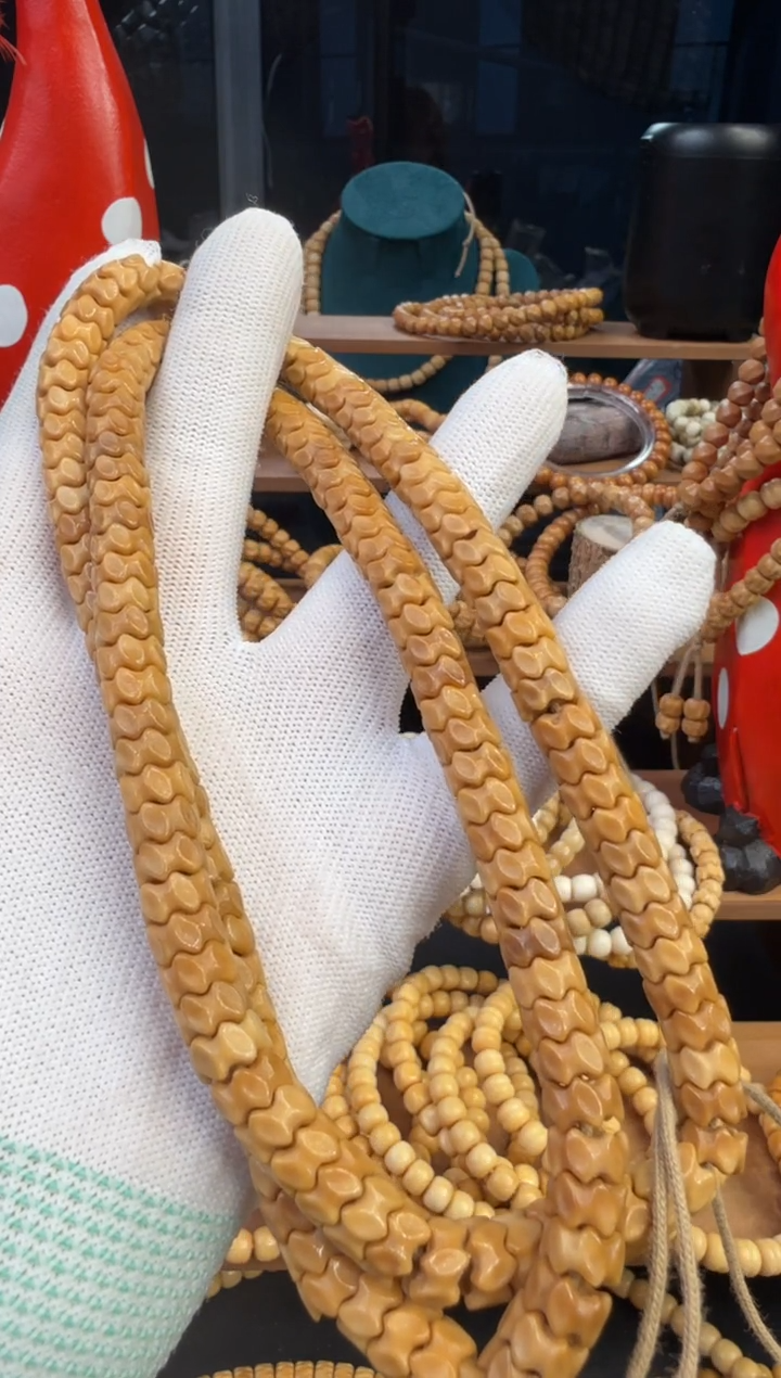 【闪购商品】菩提根/象牙果手串龙脊菩提龙骨长串卡8+