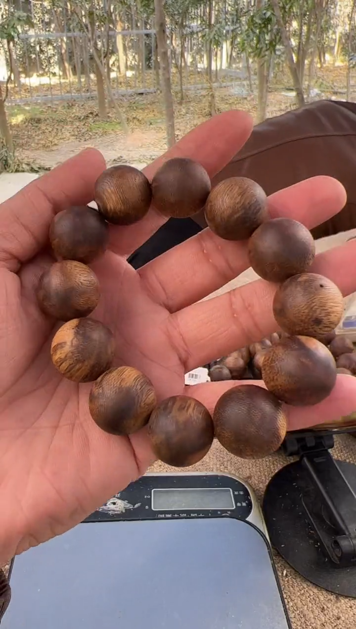 【闪购商品】沉香手串20圆珠沉水浮保46克多样性发1