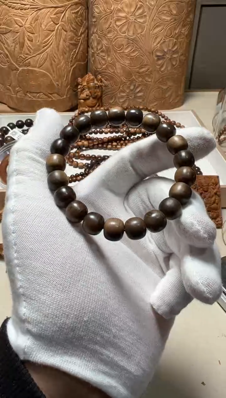 【闪购商品】檀香木手串/手链阴沉9/10横纹尾档福利