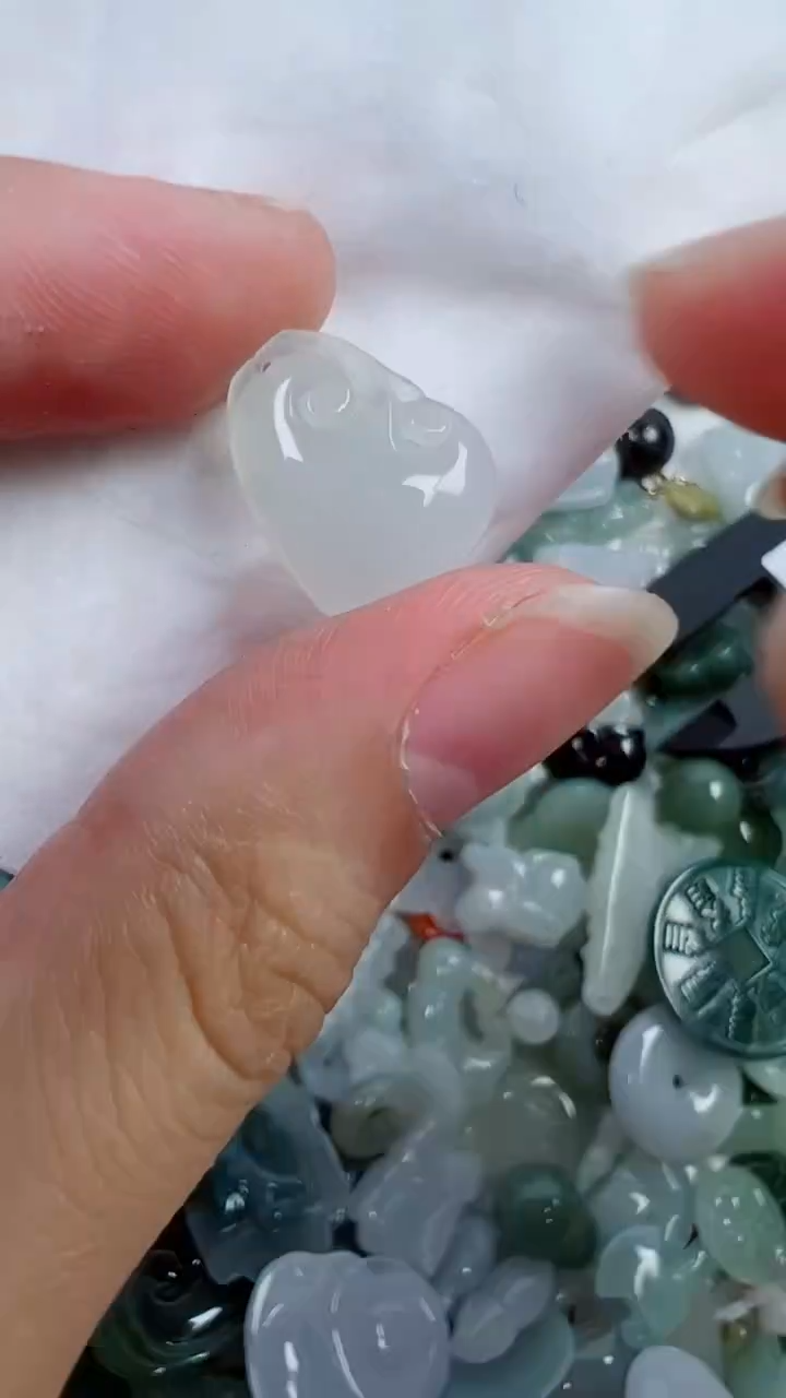 散珠翡翠301号链接，A货翡翠