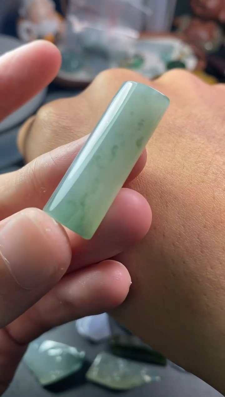 未镶嵌定制翡翠翡翠片料定制未镶嵌12.3-9