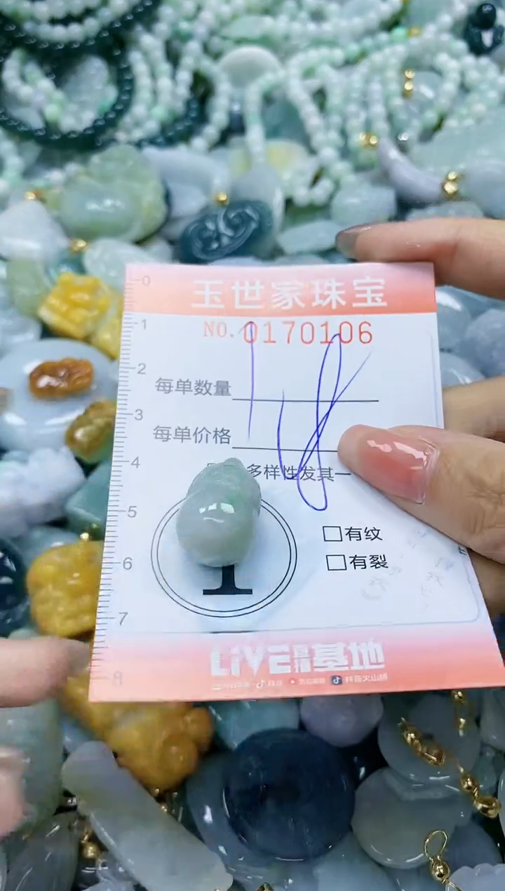 【闪购商品】翡翠颈饰未镶嵌闪购0170106