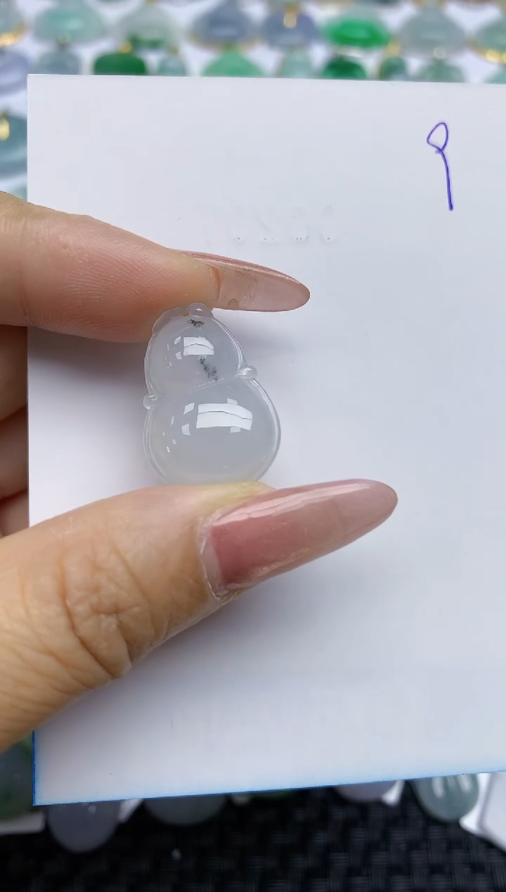 【闪购商品】翡翠颈饰未镶嵌天然A货翡翠 9