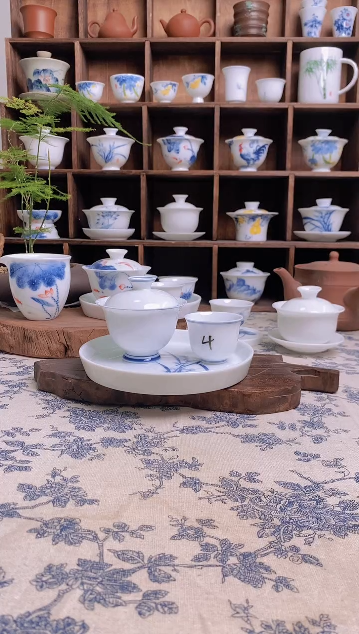 【闪购商品】盖碗/杯群芳斋闪购链接（以闪拍图片为准）