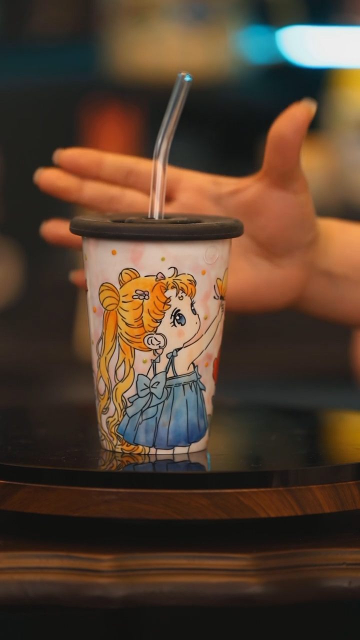 【闪购商品】摆件景德镇高温釉下彩绘设计师款