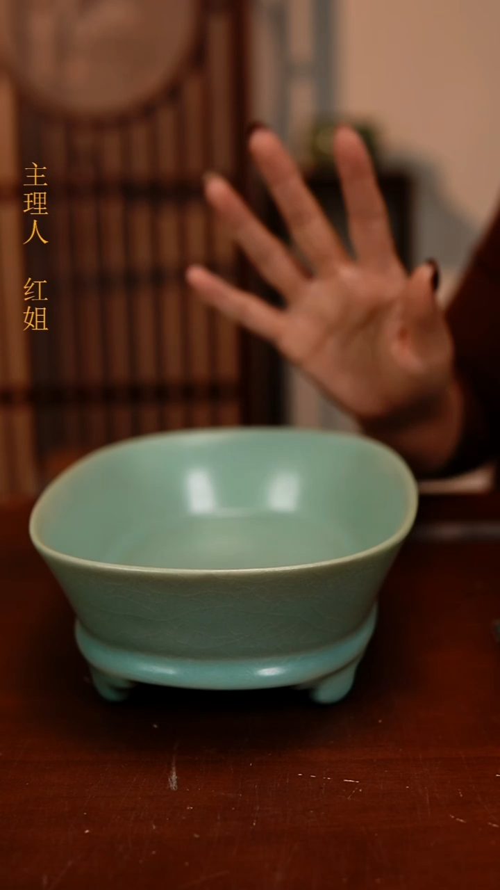 瓷片原产地原矿釉汝瓷