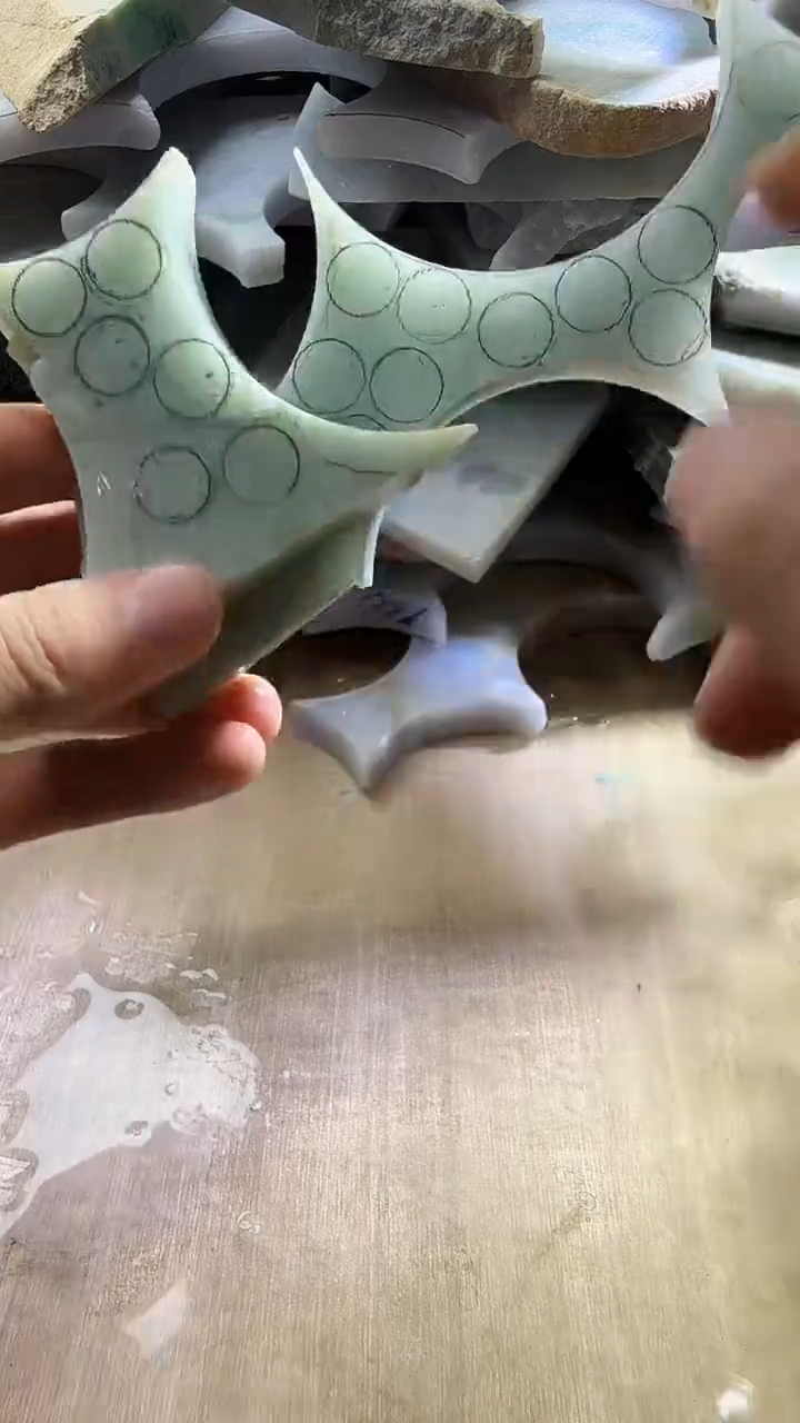 裸石翡翠天然翡翠A货花304