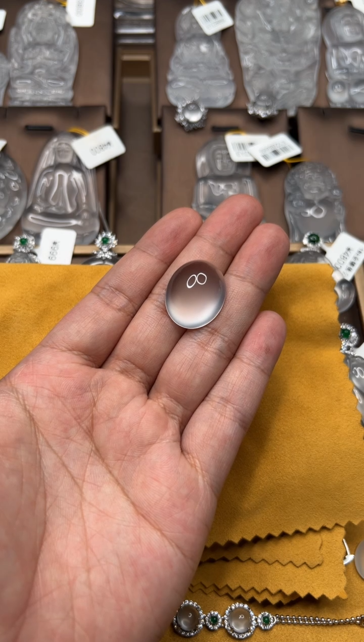 【闪购商品】石英质玉裸石蛋面未镶嵌裸石蛋面