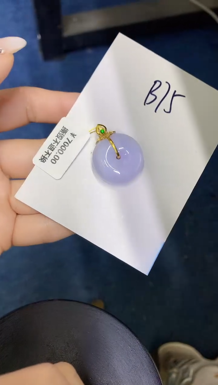 【闪购商品】翡翠颈饰18K金镶嵌000000000000