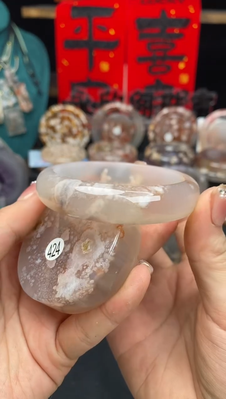 【闪购商品】石英质玉手镯（圆镯）未镶嵌57.9