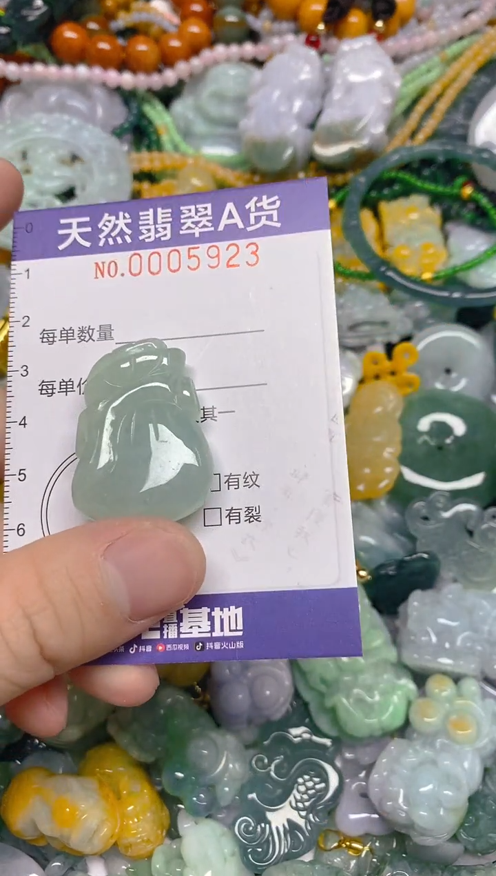 颈饰未镶嵌翡翠0005923