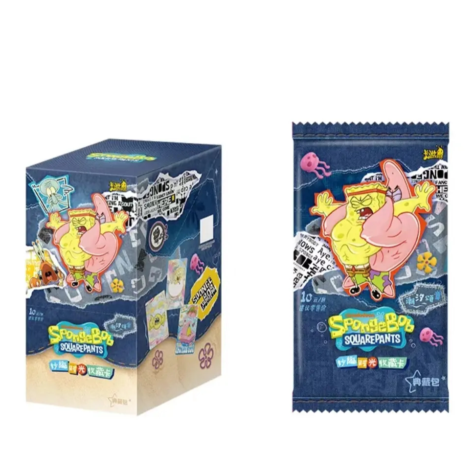 【新人3K5】海绵宝宝-妙趣时光收藏卡-典藏包-第2弹【代拆】