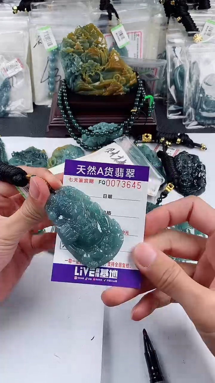 【闪购商品】翡翠颈饰未镶嵌            