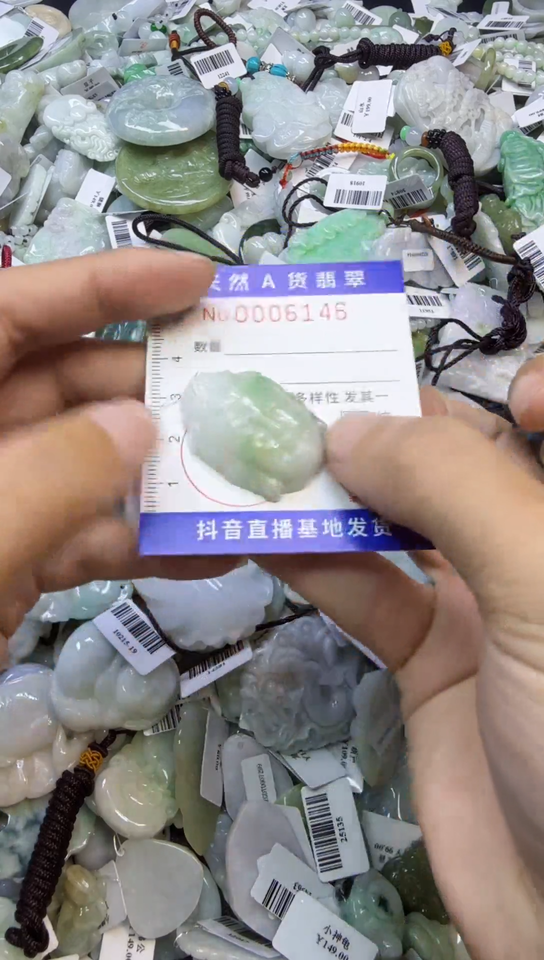 【闪购商品】翡翠颈饰未镶嵌00006146