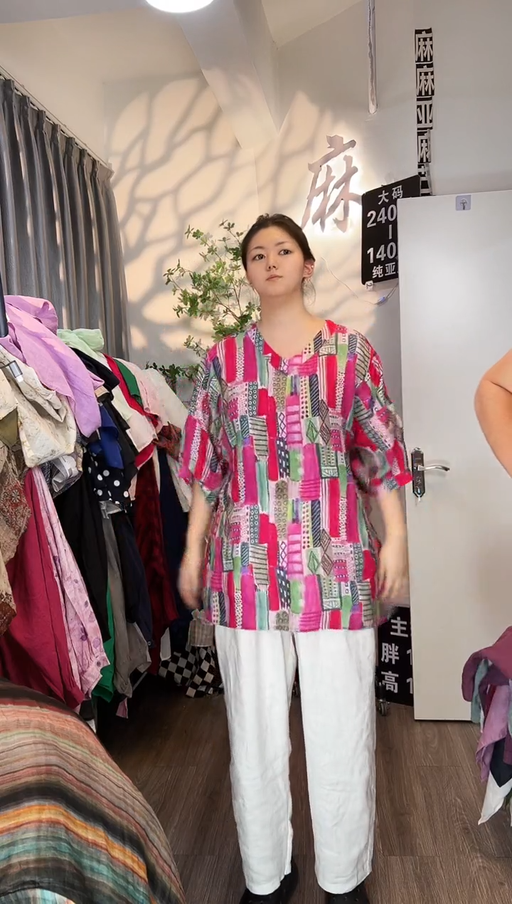 亚麻大码女装系列。140斤-240斤