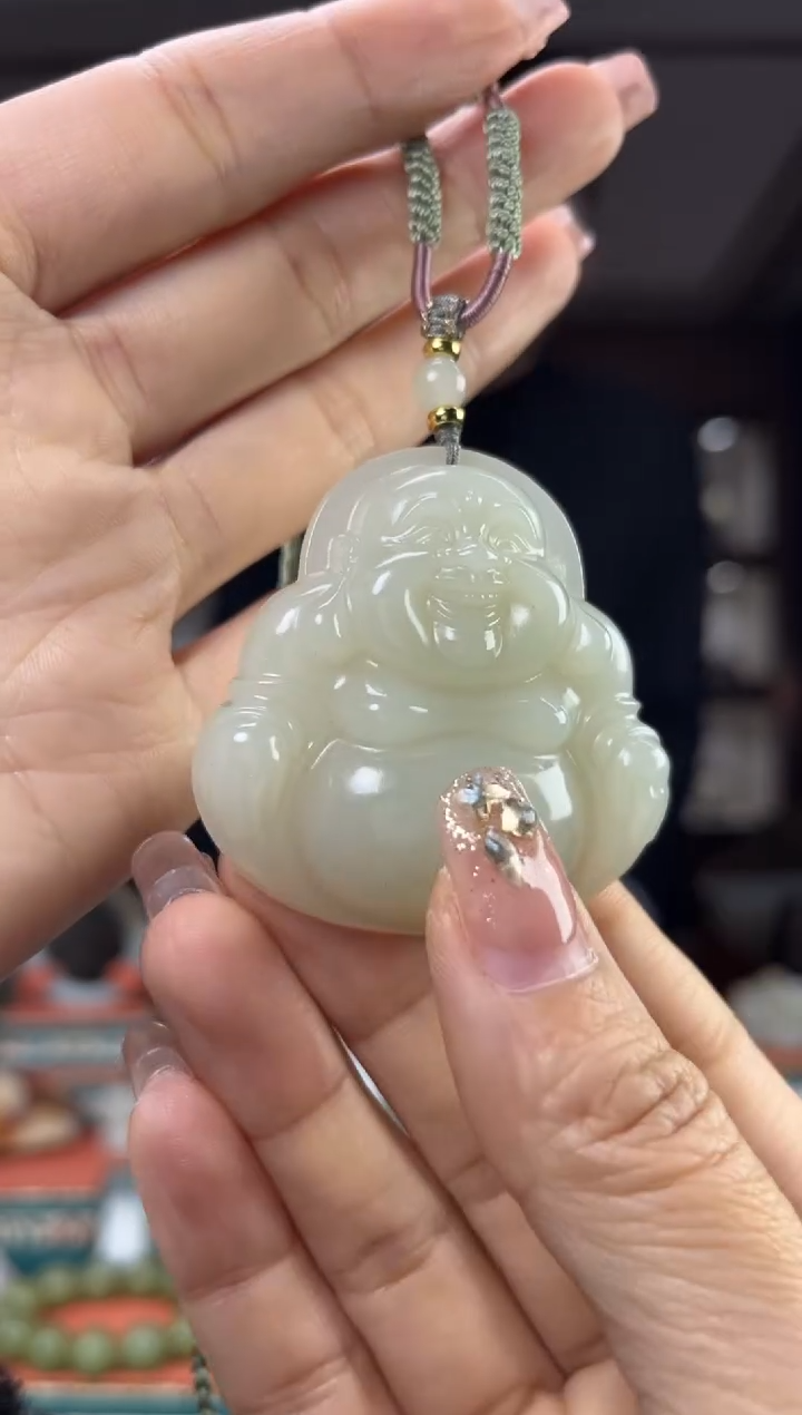 【闪购商品】和田玉颈饰未镶嵌佩佩50mm左右